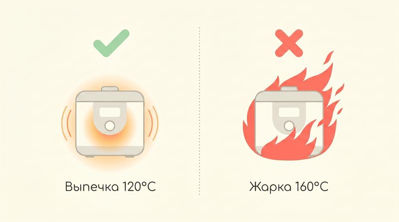 Режим «Выпечка» 120°C vs «Жарка» 160°C — какой подходит для овсяноблина